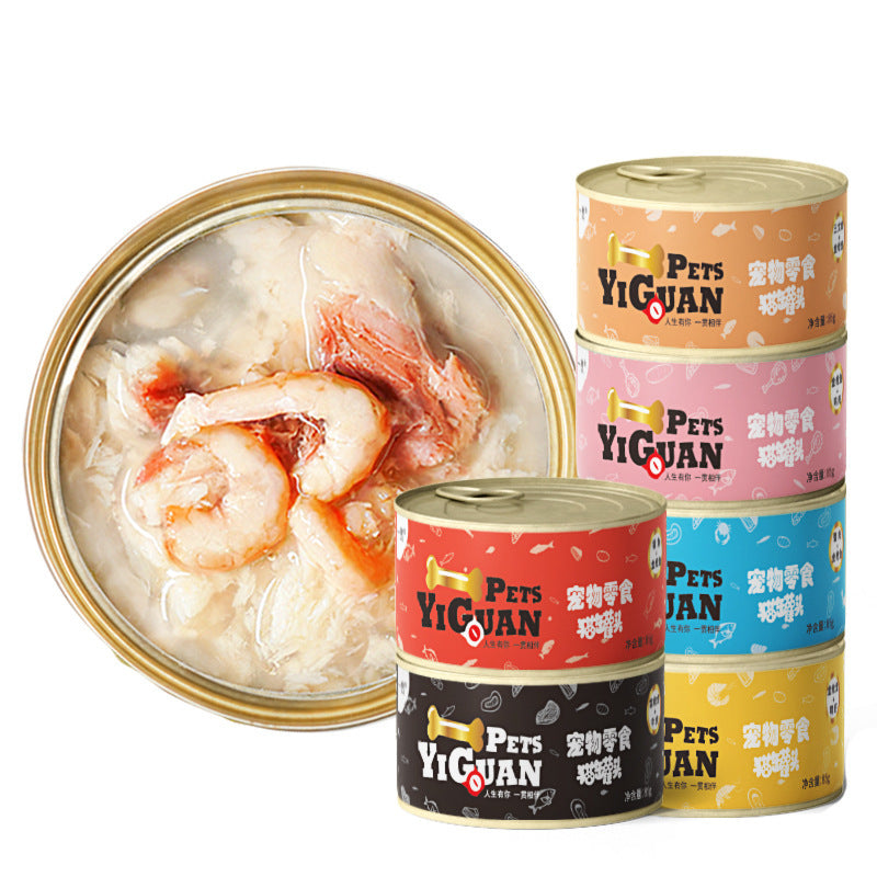 Consistent pet treats canned dogs, cats, wet food, kittens, puppies, treats, liquid soup cans, canned cats