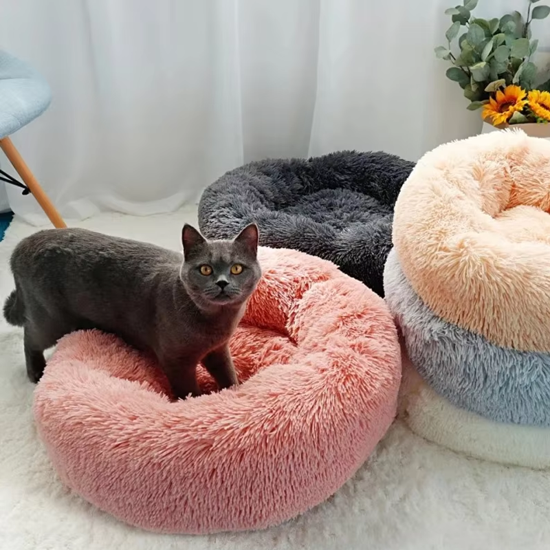 Winter Dog Bed Cat Bed Kennel Warm Pet Bed Bottom Waterproof Non-Shedding Comfortable Pet Supplies Suitable For Home Pet Stores