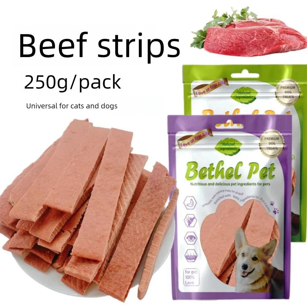 Dog Snacks Beef Grain Dog Cheese Pet Fish Skin Egg Yolk Salmon Stick Cowhide Molar