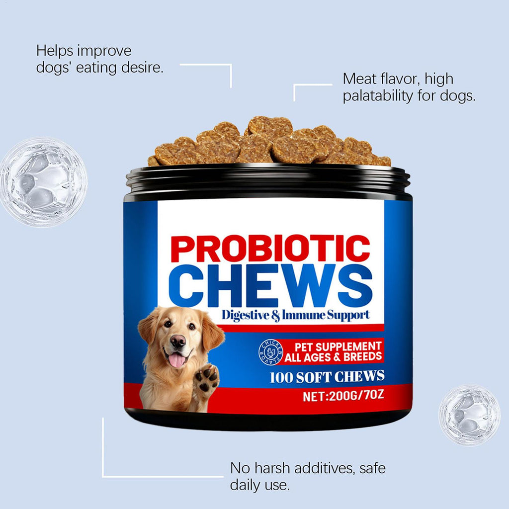 Dog Gut Health Supplement Healthy Natural Treats 200g Digestive Care Dog Supplements For After Meal Seasonal Changes Food