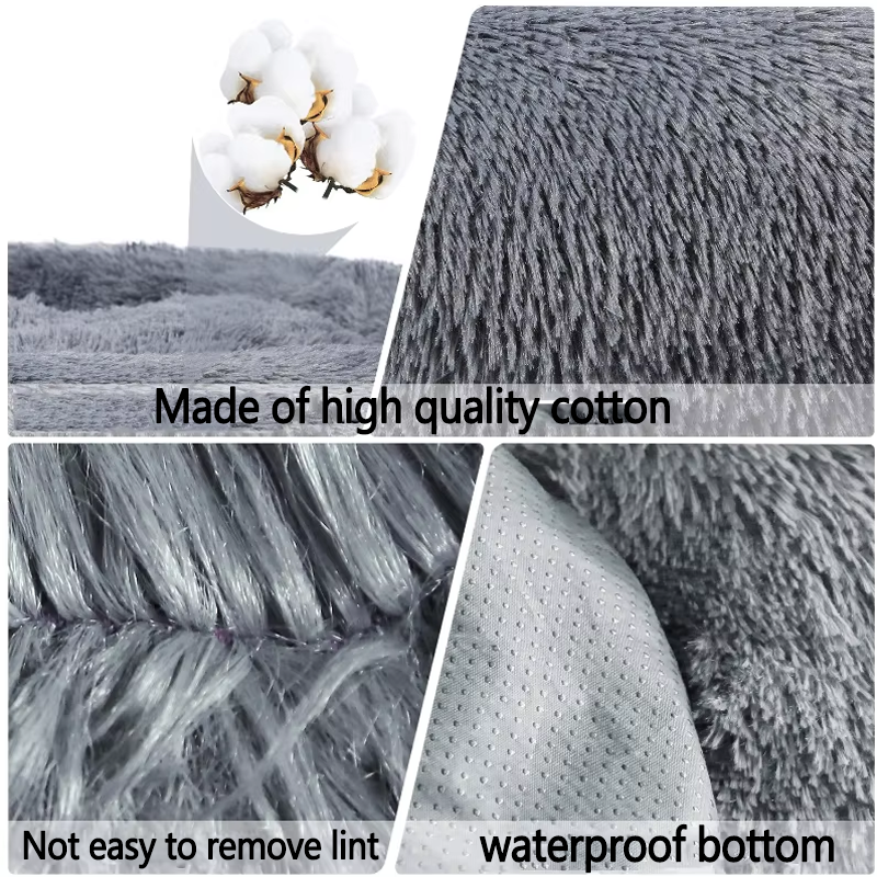 Winter Dog Bed Cat Bed Kennel Warm Pet Bed Bottom Waterproof Non-Shedding Comfortable Pet Supplies Suitable For Home Pet Stores