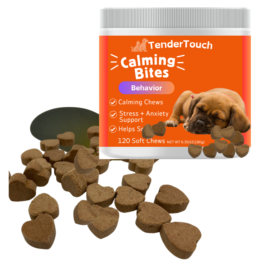 360 Chews - 3 Pack(3 x 180g/6.35oz) 540g/19.1oz - TenderTouch Calming for Dogs - Help Natural Dog Anxiety for Everyday Stress