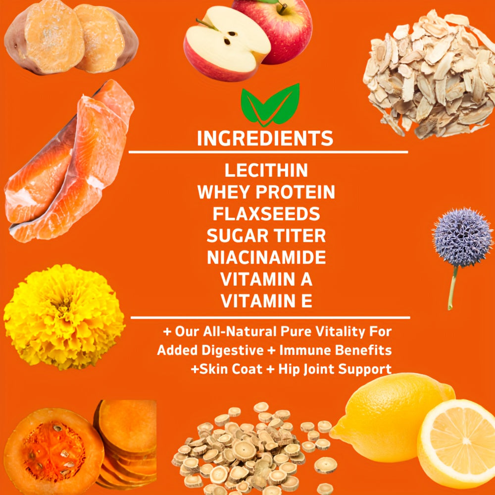 240 Chews - 2 Pack (2 x 180g/6.35oz) 360g/12.7oz - TenderTouch Allergy & Immune Supplement for Dogs - Dog Allergy Support