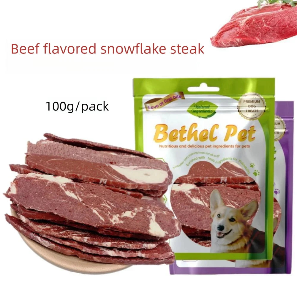 Dog Snacks Beef Grain Dog Cheese Pet Fish Skin Egg Yolk Salmon Stick Cowhide Molar